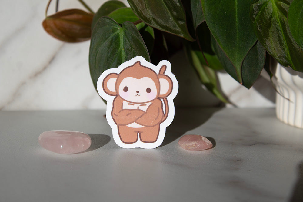 Buff Monkey Sticker!