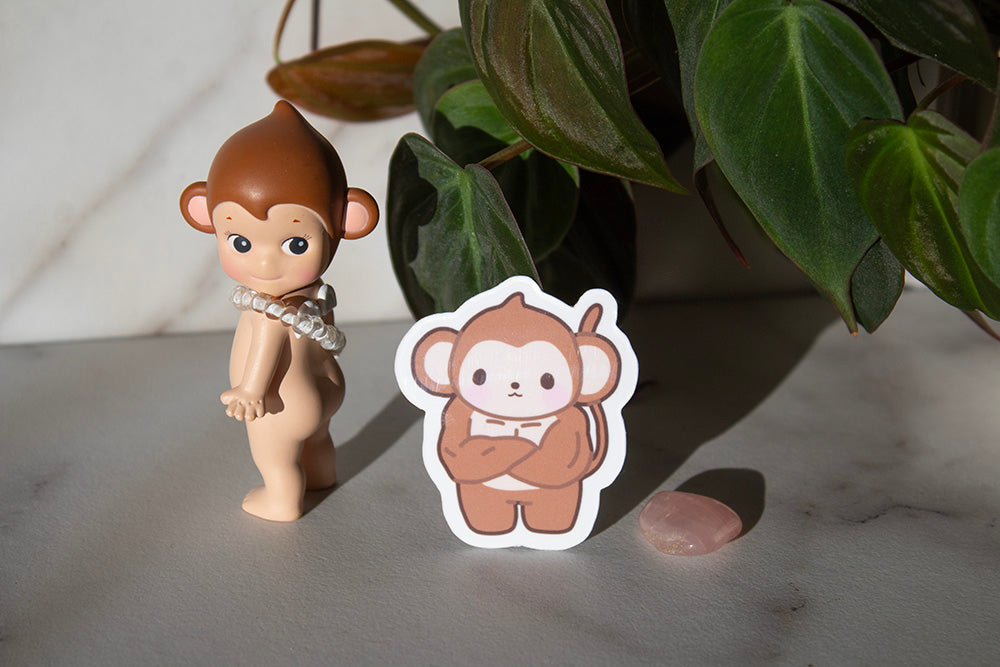 Buff Monkey Sticker!